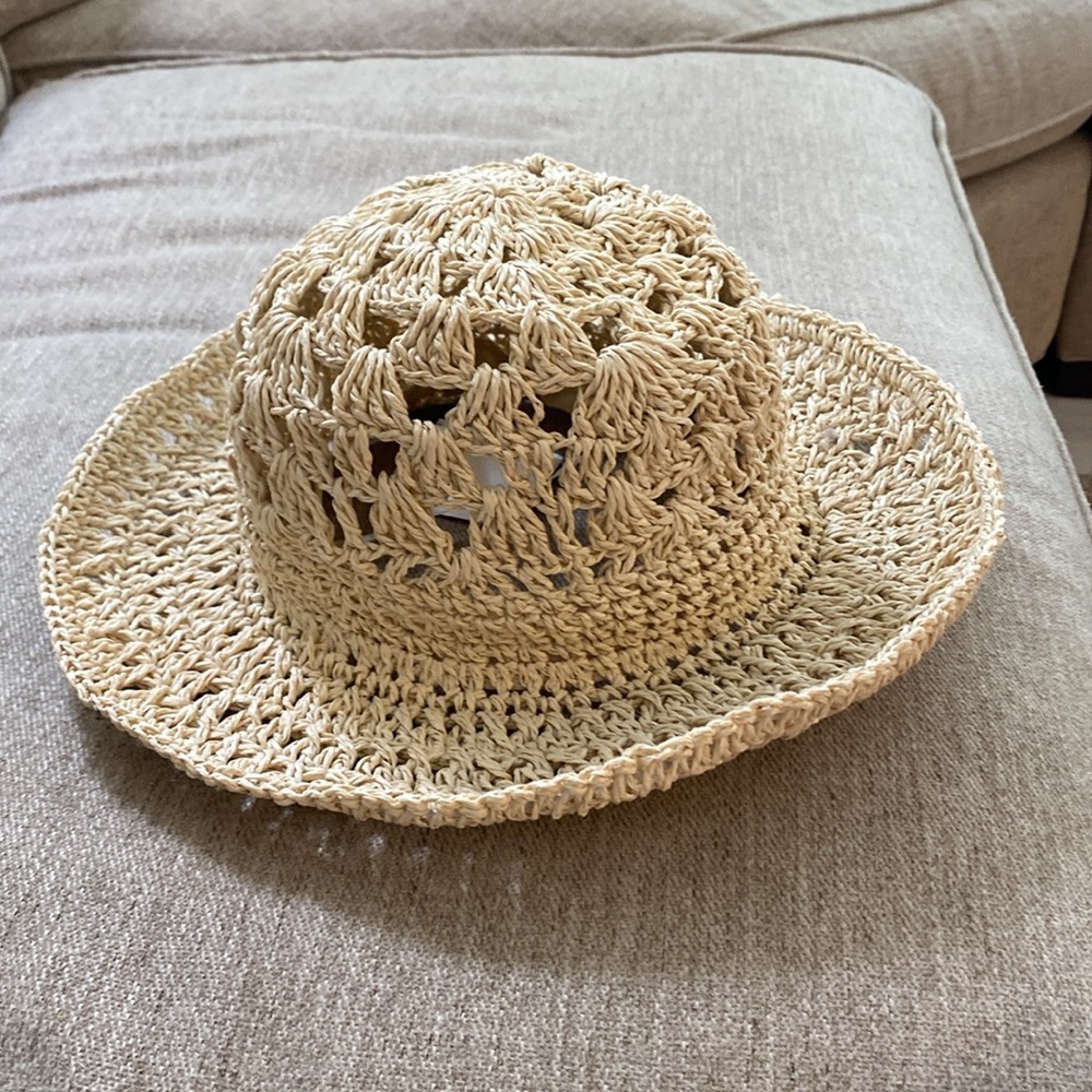 Hollister Crochet Sun Hat
